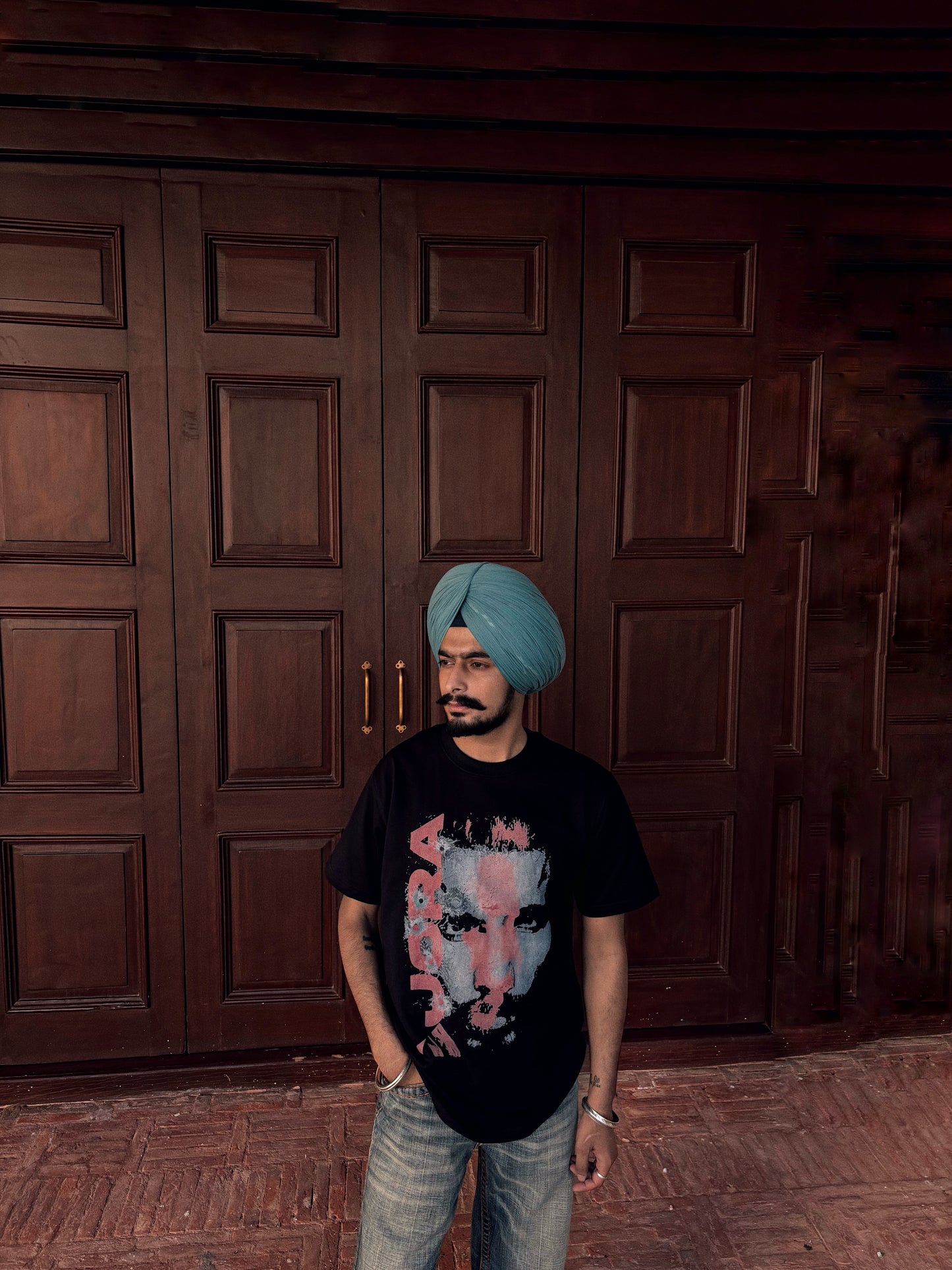 Deep Sidhu JORA Oversized Graphic T-Shirt – Premiu