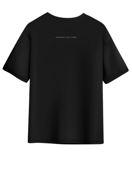 P-Pop Culture Graphic Oversized Tee – 240 GSM Terry Cotton