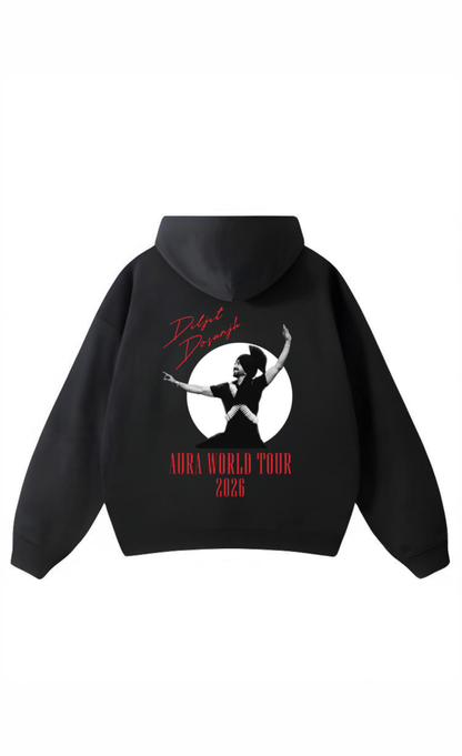 DILJIT DOSANJH Aura World Tour 2026 Oversized Hoodie