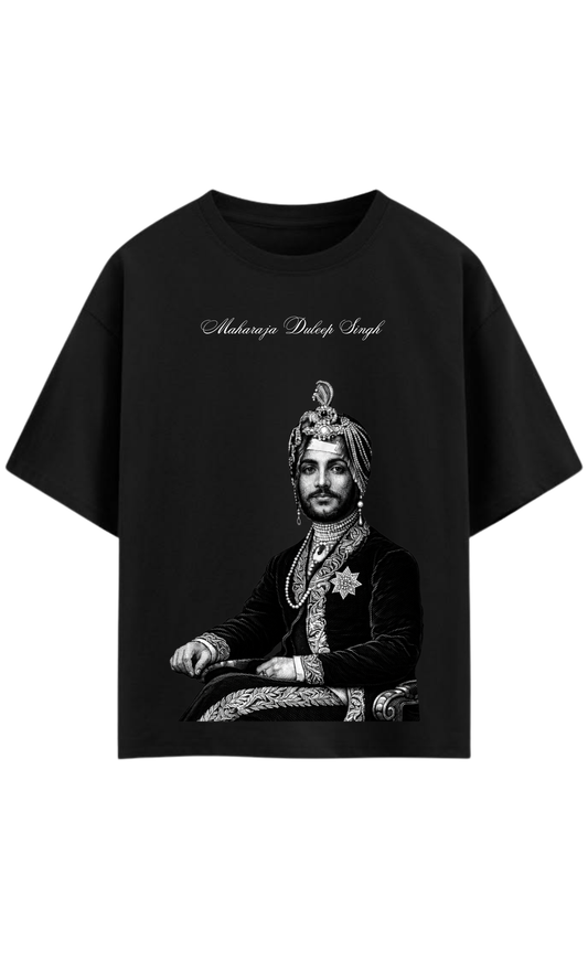 Maharaja Duleep Singh Oversized French Terry T-Shirt – 240 GSM