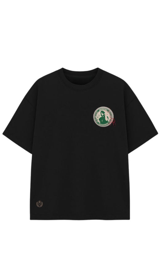 Sidhu Moose Wala Vintage Stamp Oversized T-Shirt